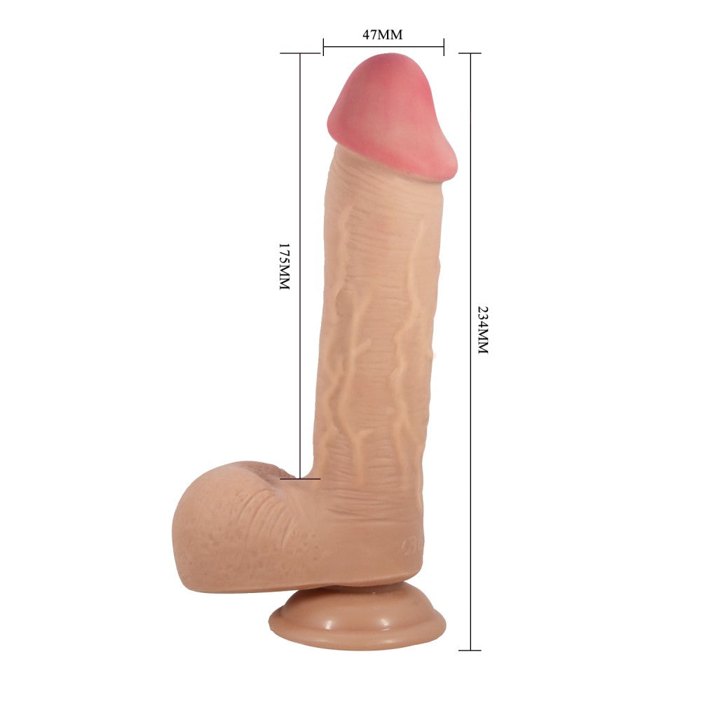 Piel deslizante 9,2" Carne I