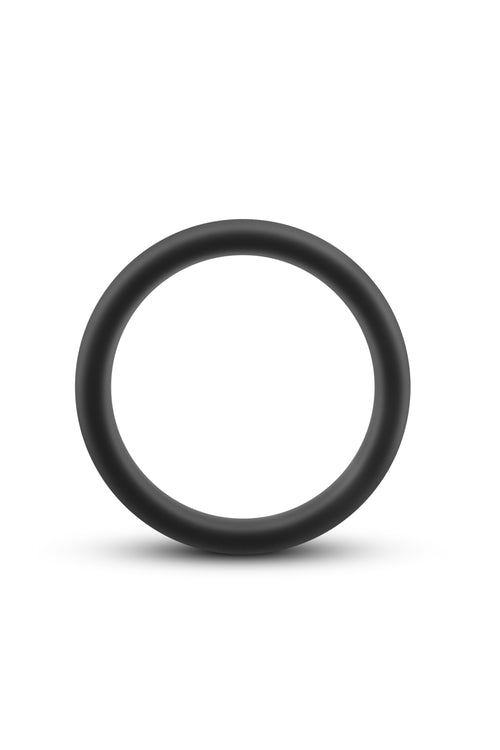 ANILLO PARA EL PENE GO PRO DE SILICONA DE ALTO RENDIMIENTO NEGRO