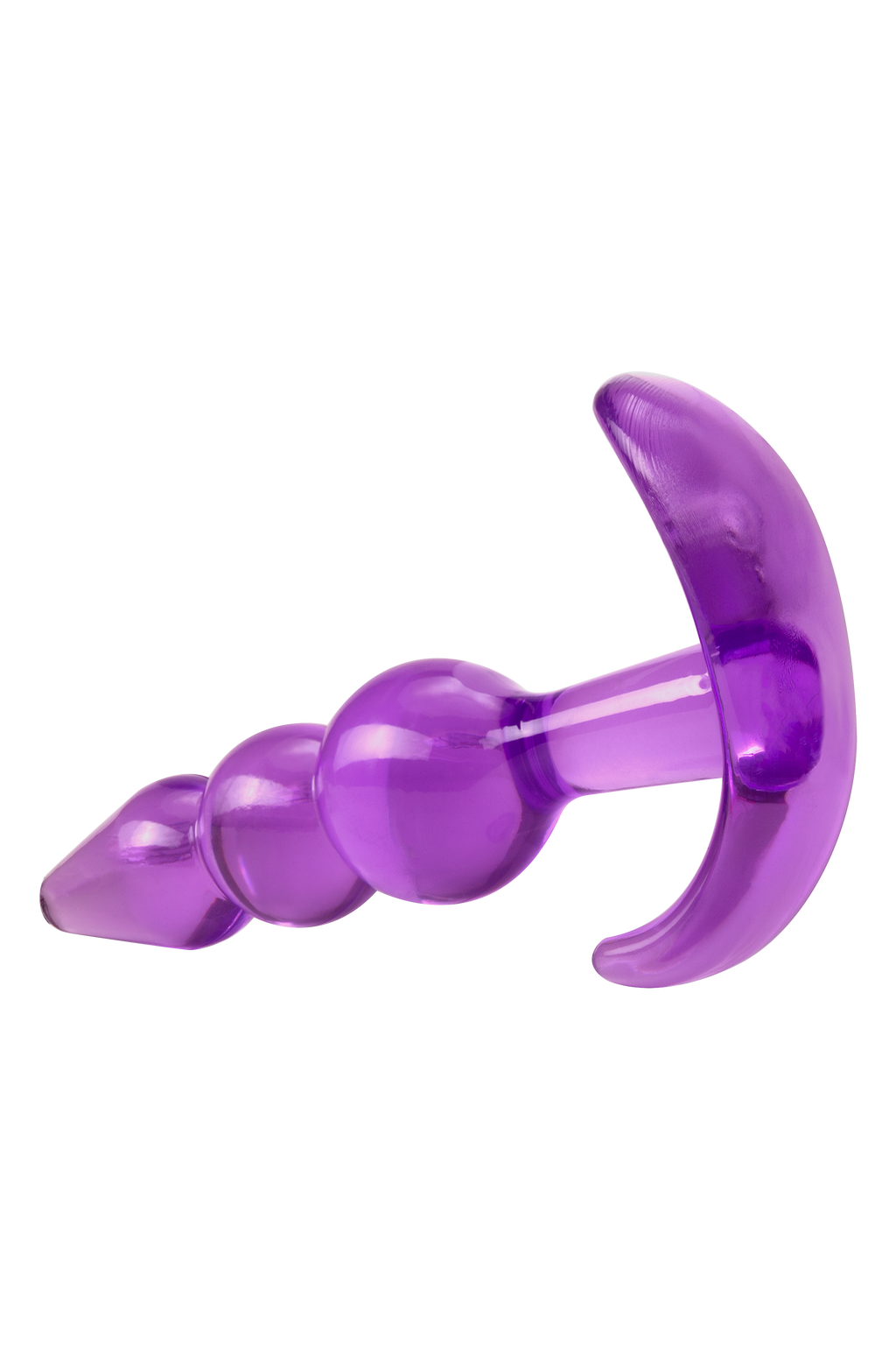 B YOURS PLUG ANAL DE TRIPLE PERLA VIOLETA