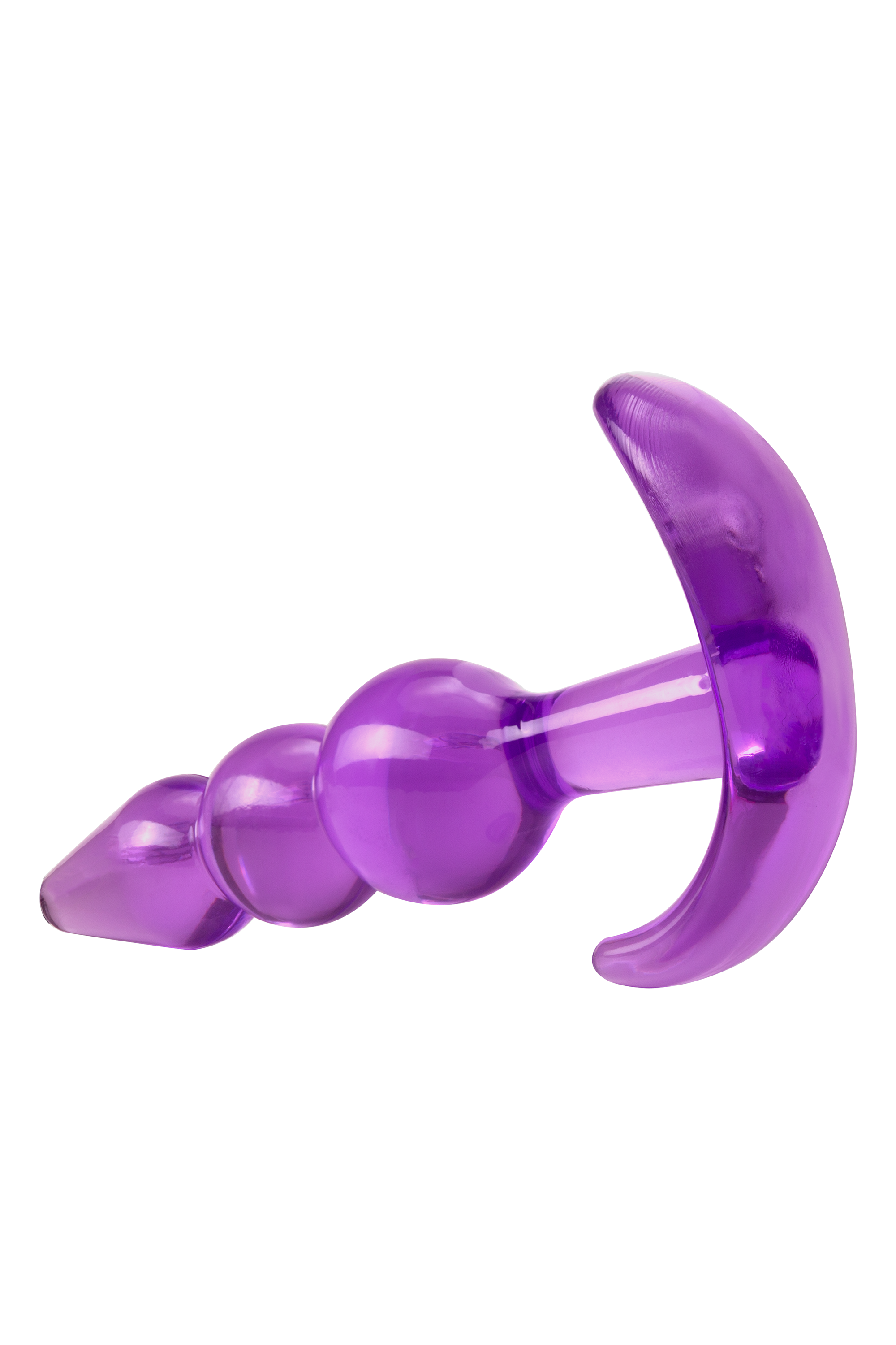 B YOURS PLUG ANAL DE TRIPLE PERLA VIOLETA