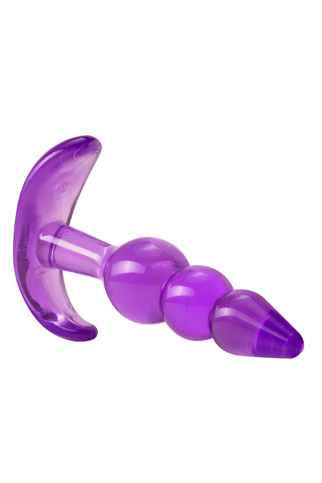 B YOURS PLUG ANAL DE TRIPLE PERLA VIOLETA