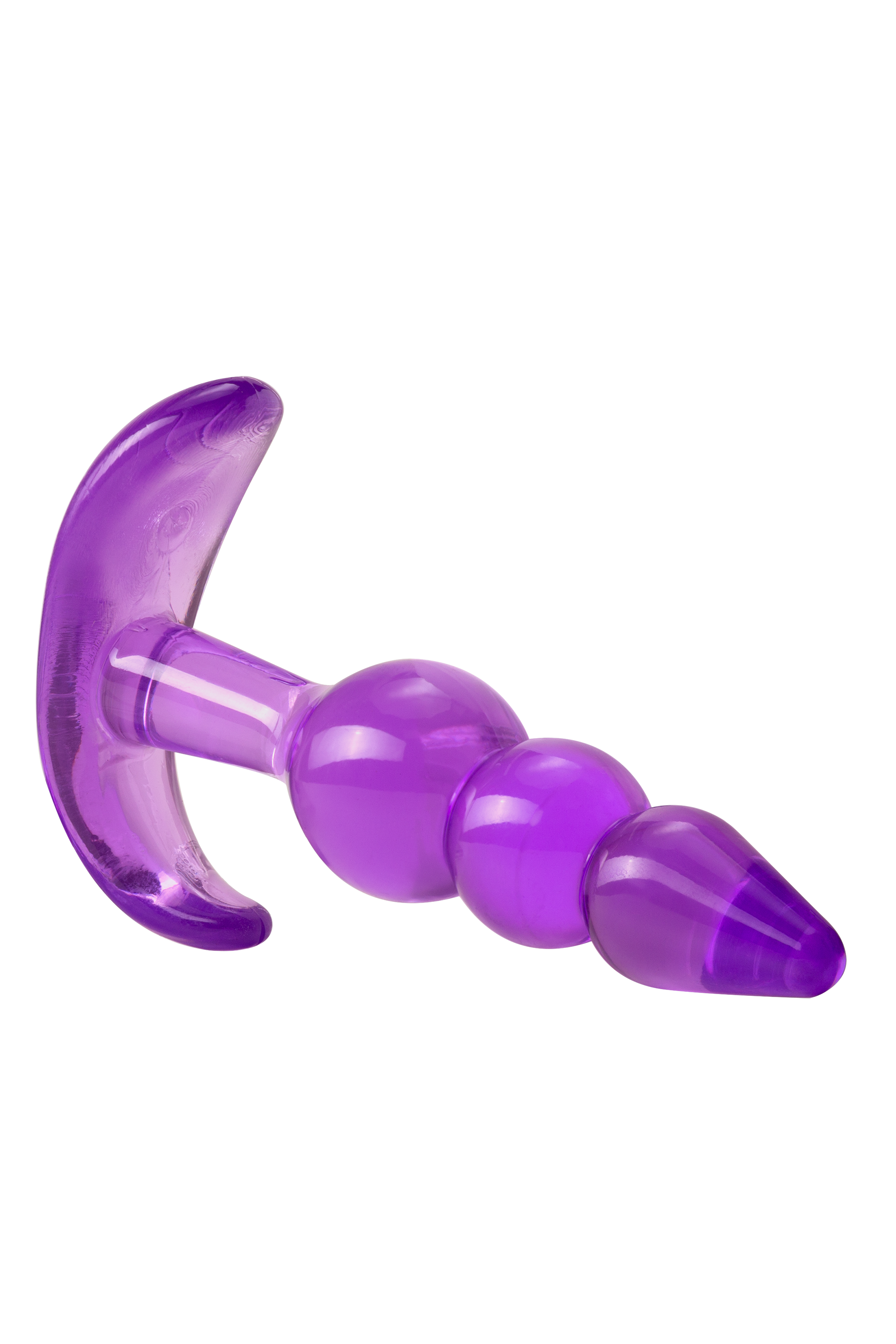 B YOURS PLUG ANAL DE TRIPLE PERLA VIOLETA
