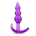 B YOURS PLUG ANAL DE TRIPLE PERLA VIOLETA
