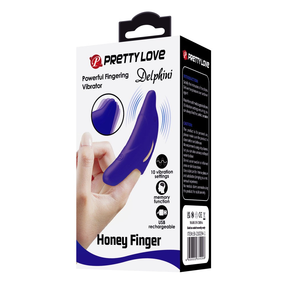 Bonito Amor Delphini Honey Finger Blue