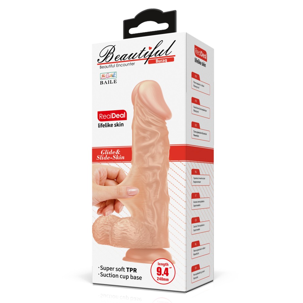 Precioso vibrador Buraq de 23,87 cm