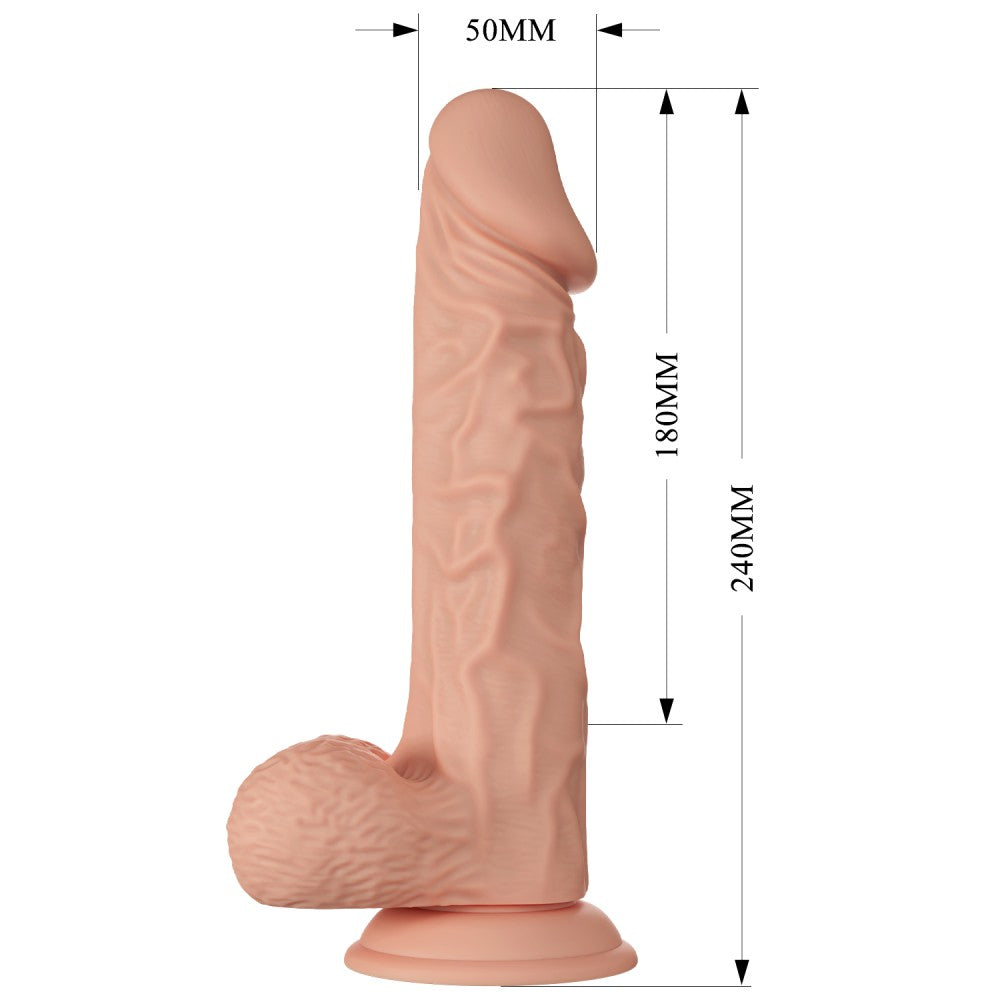 Precioso vibrador Buraq de 23,87 cm