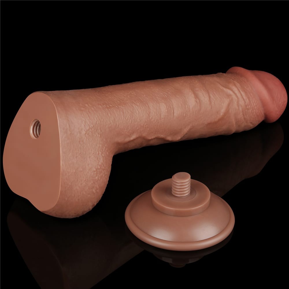 9.5'' Piel Deslizante Doble Capa Dong Marrón_B15O50_3