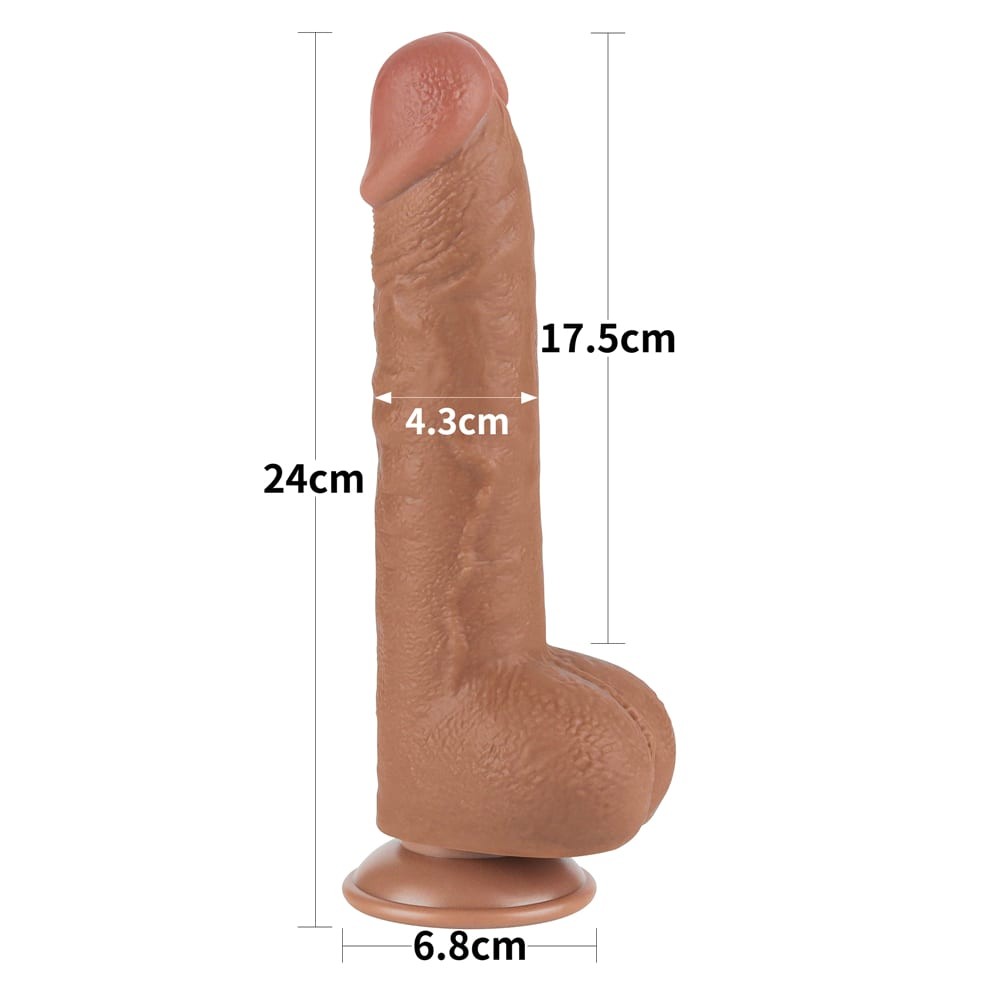 9.5'' Piel Deslizante Doble Capa Dong Marrón_B15O50_3