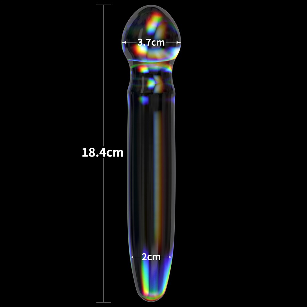 Dildo de cristal Twilight Gleam - Prism Glass