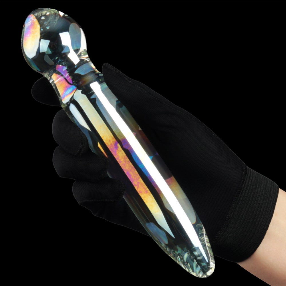 Dildo de cristal Twilight Gleam - Prism Glass
