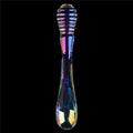 Dildo de cristal Twilight Gleam - Placeres gemelos