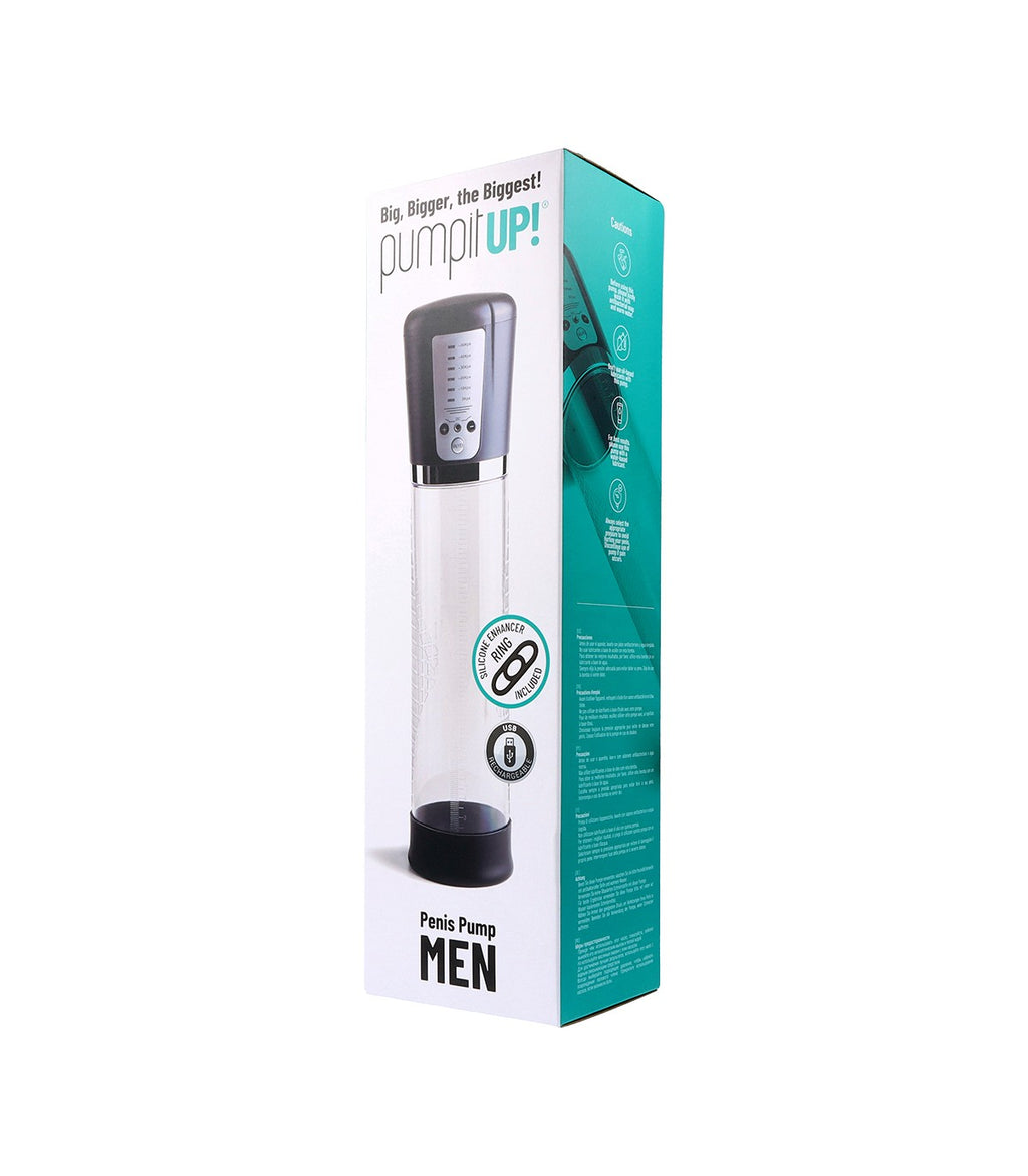 BOMBA DE PENE AUTOMÁTICA USB GRIS
