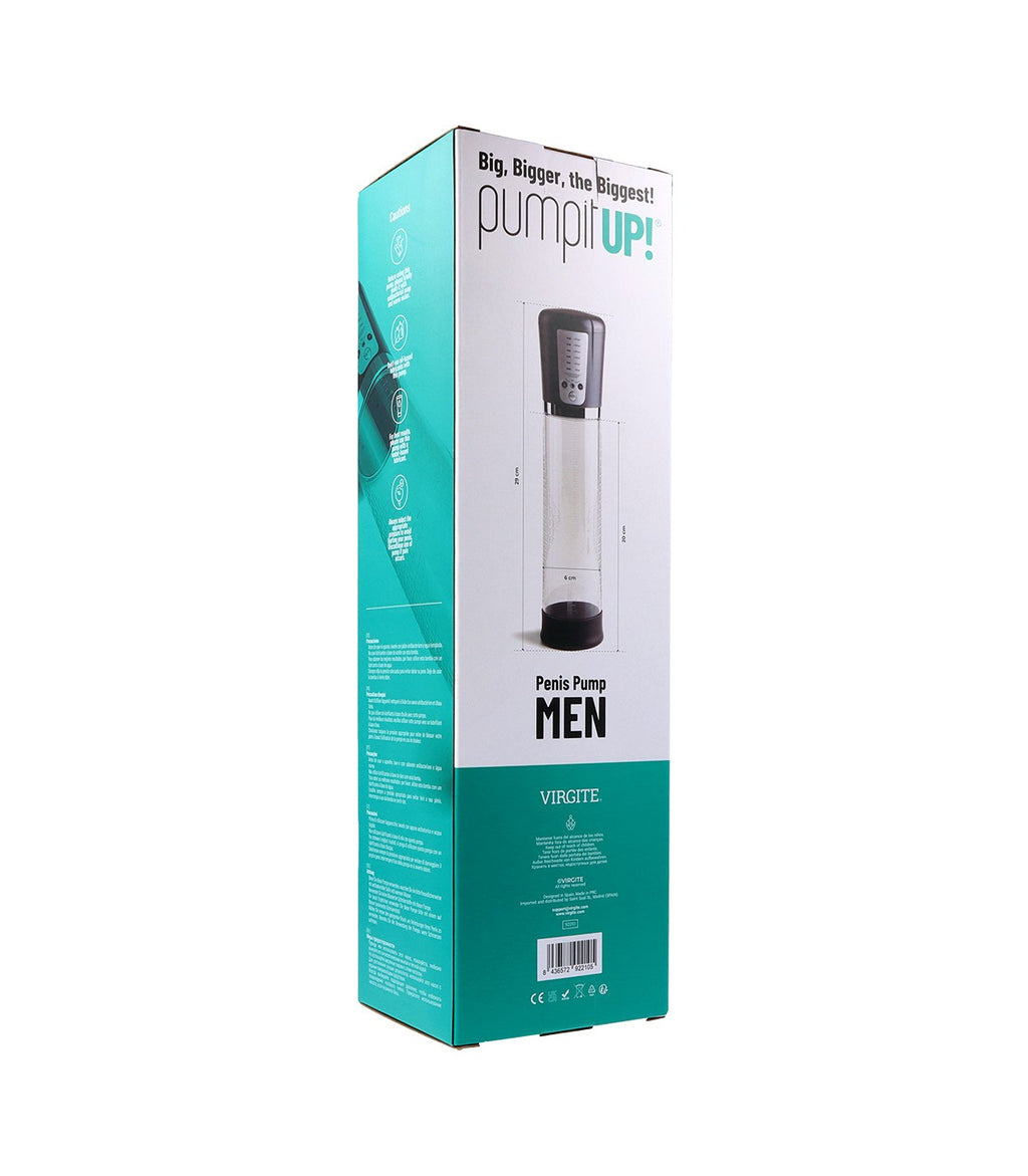 BOMBA DE PENE AUTOMÁTICA USB GRIS