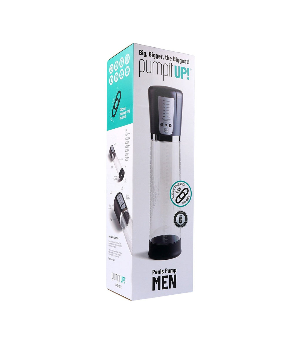 BOMBA DE PENE AUTOMÁTICA USB GRIS