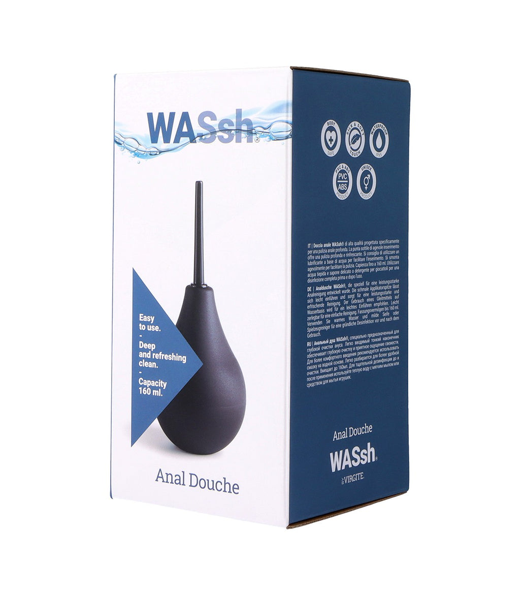 Énema anal negro para limpieza 160 ml