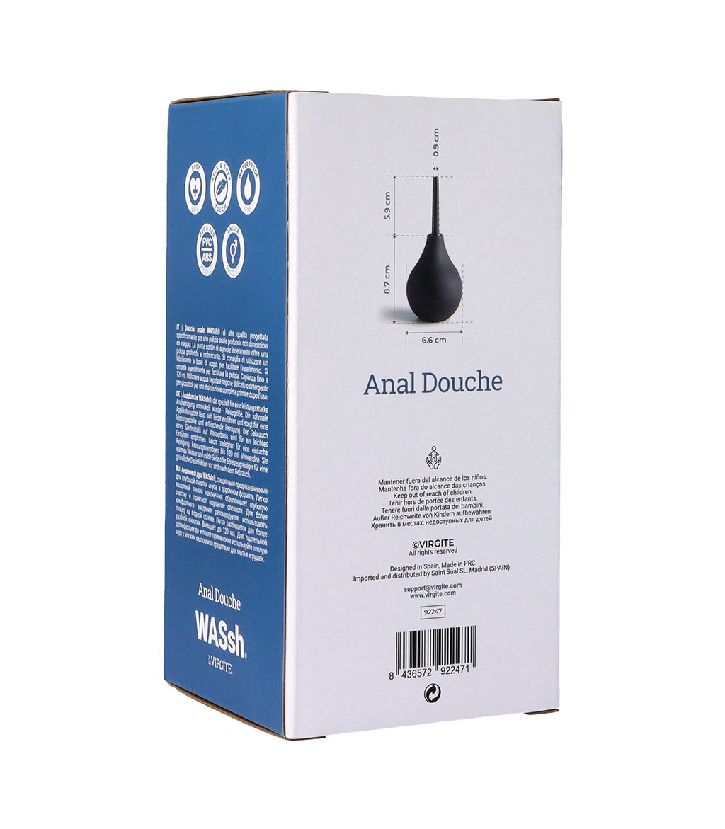 ENEMA ANAL NEGRO 120 ML