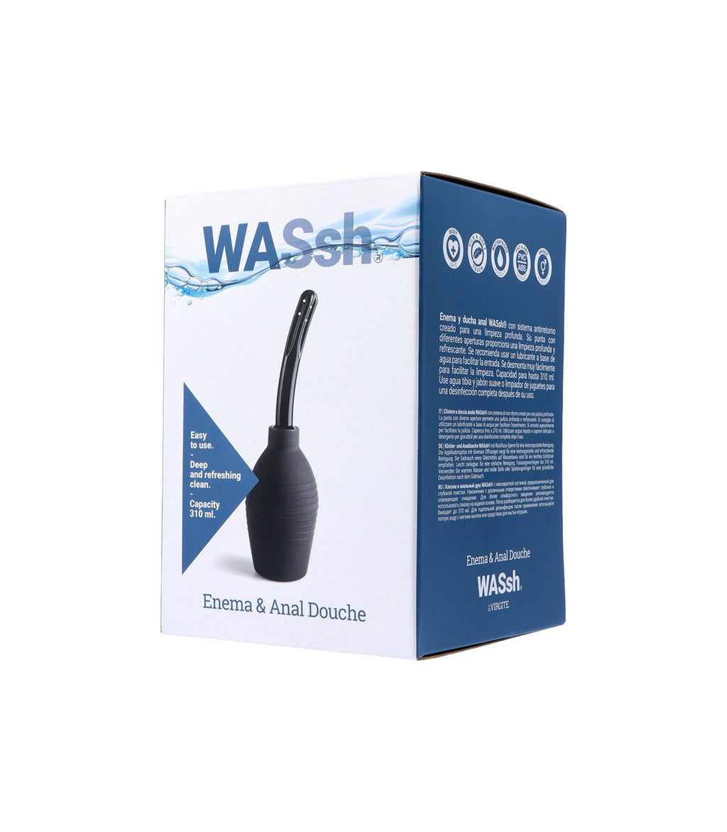 ENEMA ANAL NEGRO PARA LIMPIEZA 310 ML