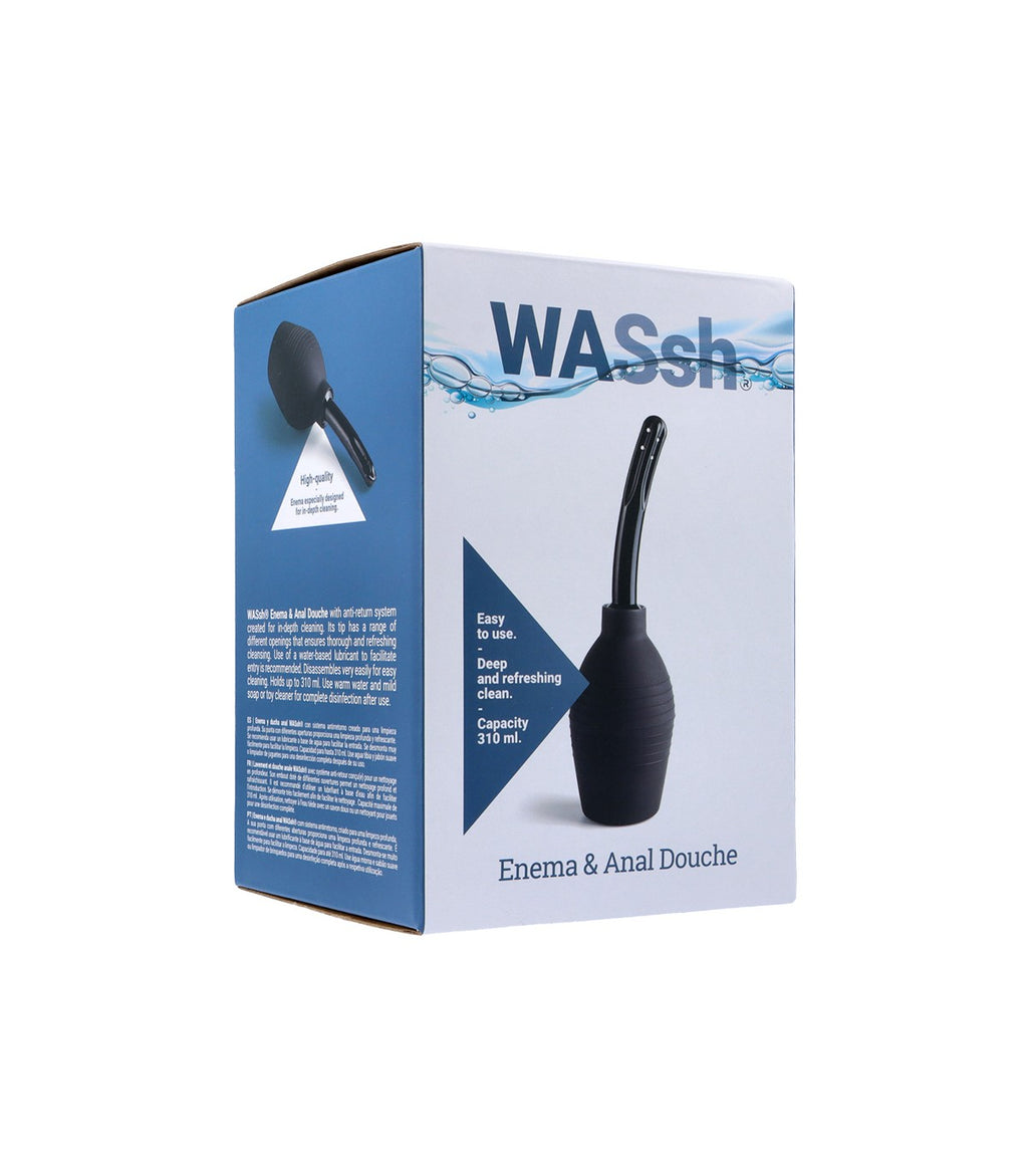 ENEMA ANAL NEGRO PARA LIMPIEZA 310 ML