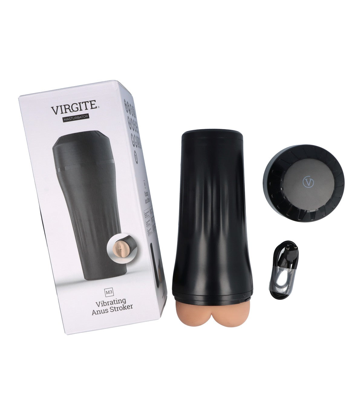 M3 MASTURBADOR VIBRADOR ANO USB FLESH
