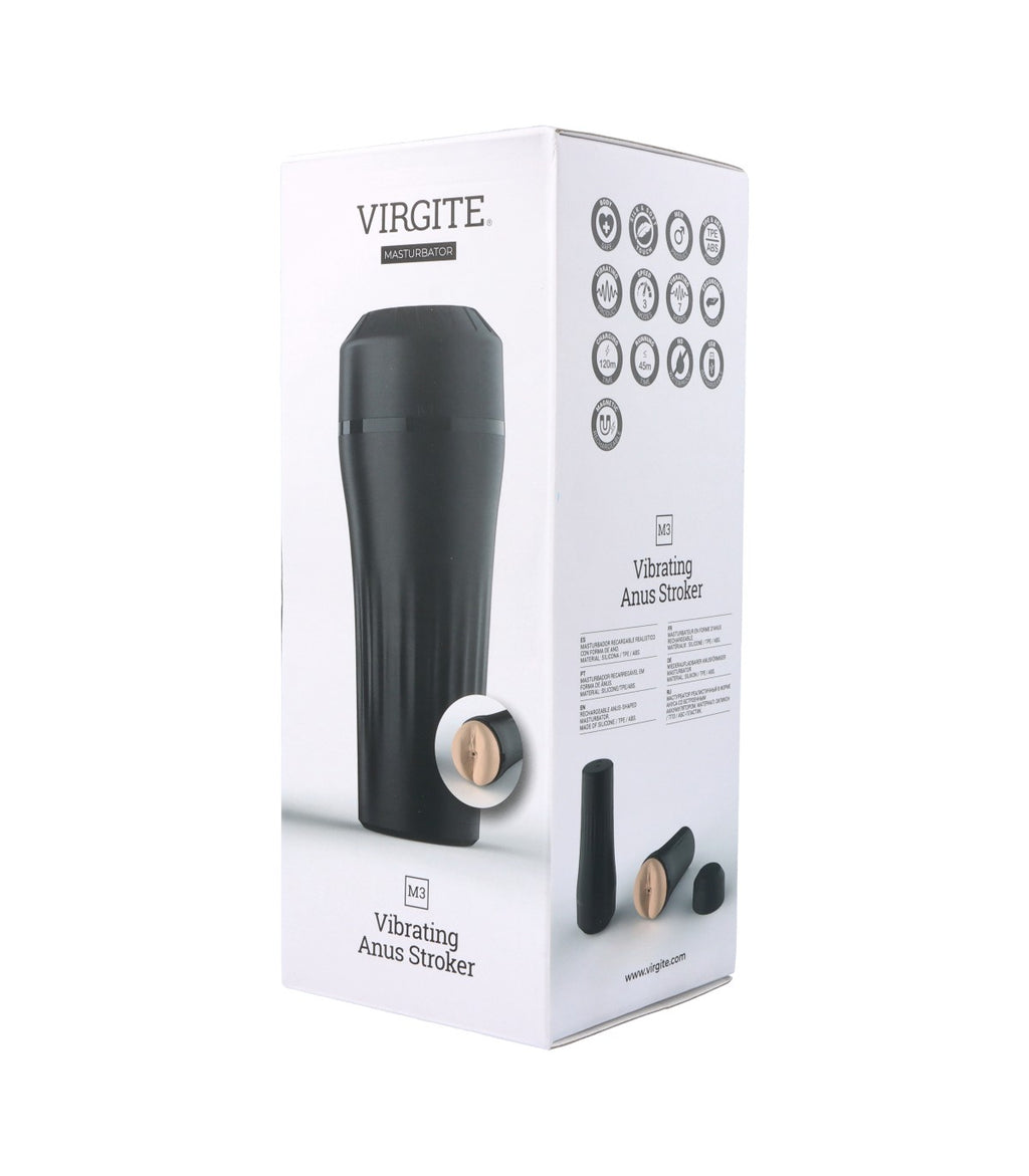 M3 MASTURBADOR VIBRADOR ANO USB FLESH