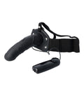 Nº 84 IMBRACATURA NERA HOLLOW 17 CM CON VIBRAZIONE
