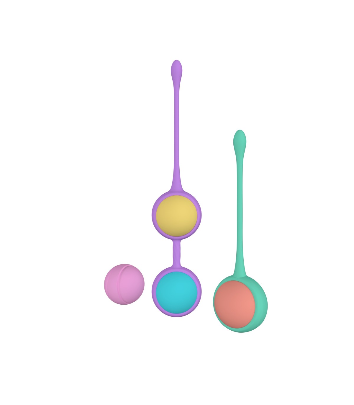 SET DI PALLINE CINESI BOLY IN SILICONE