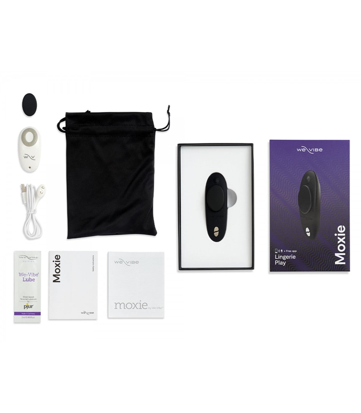 WE-VIBE MOXIE+ NEGRO SATINADO