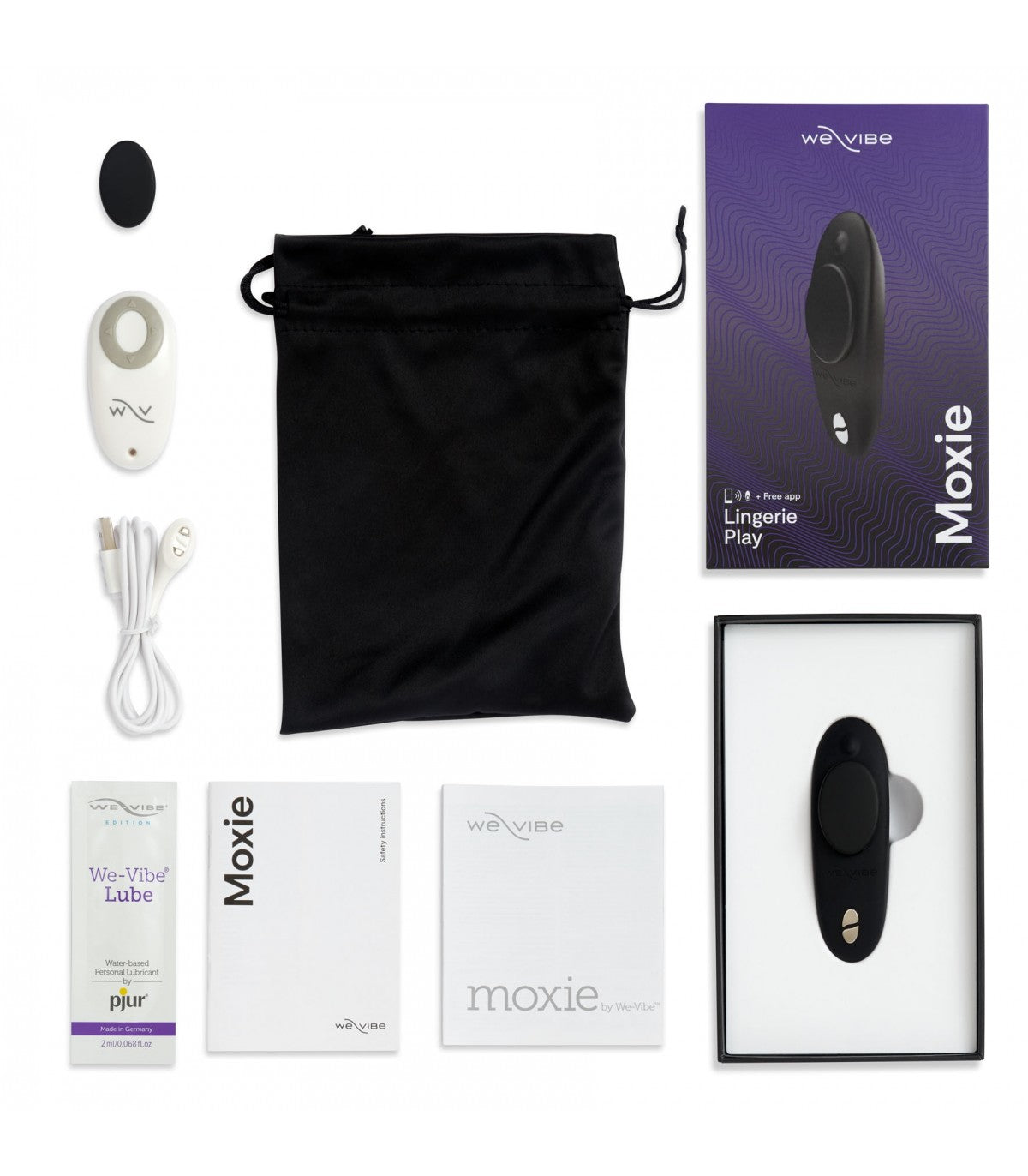WE-VIBE MOXIE+ NEGRO SATINADO