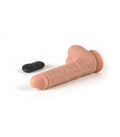 VIBRADOR Y ROTADOR REALISTA R9" 19CM CON MANDO A DISTANCIA"