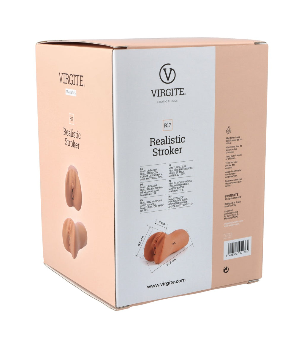MASTURBADOR VAGINA/ANO R17 CARNE