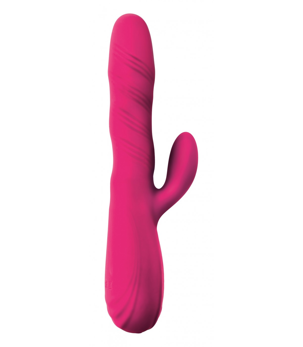 VIBRADOR ROTATORIO CON ESTIMULADOR CLITORAL NYX FUCHSIA