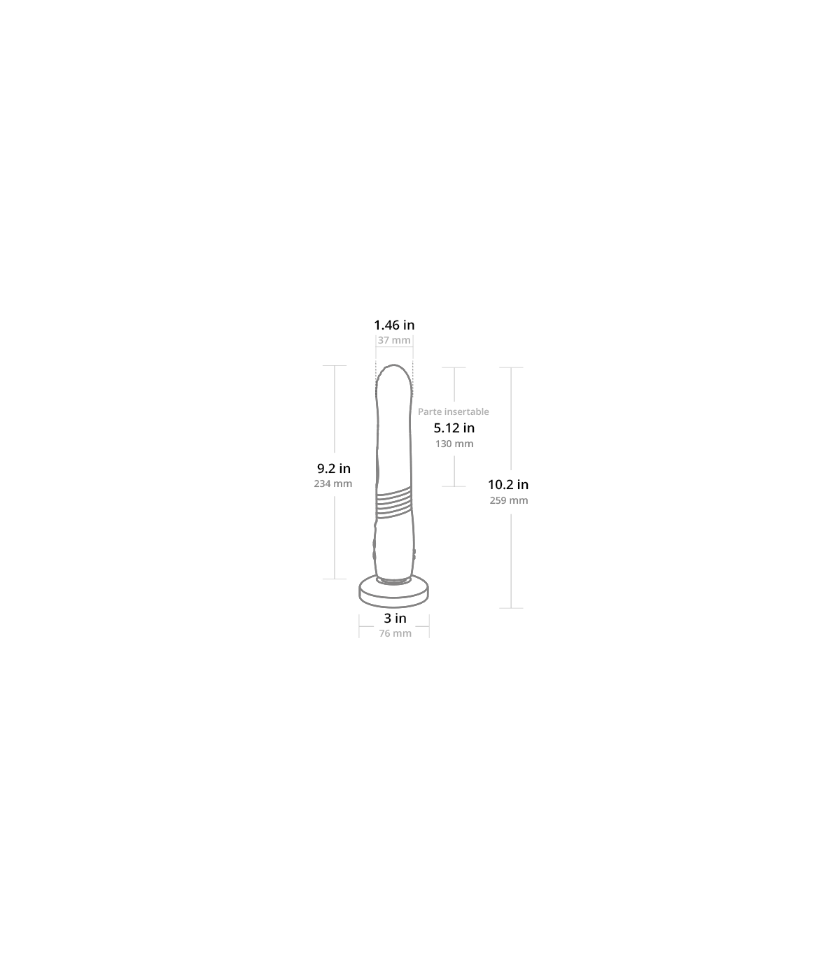 VIBRADOR LOVENSE GRAVITY ARRIBA Y ABAJO