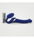 IMBRACATURA REGOLABILE MULTI ORGASMO BLU