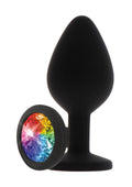 Rainbow Booty Jewel Negro Pequeño