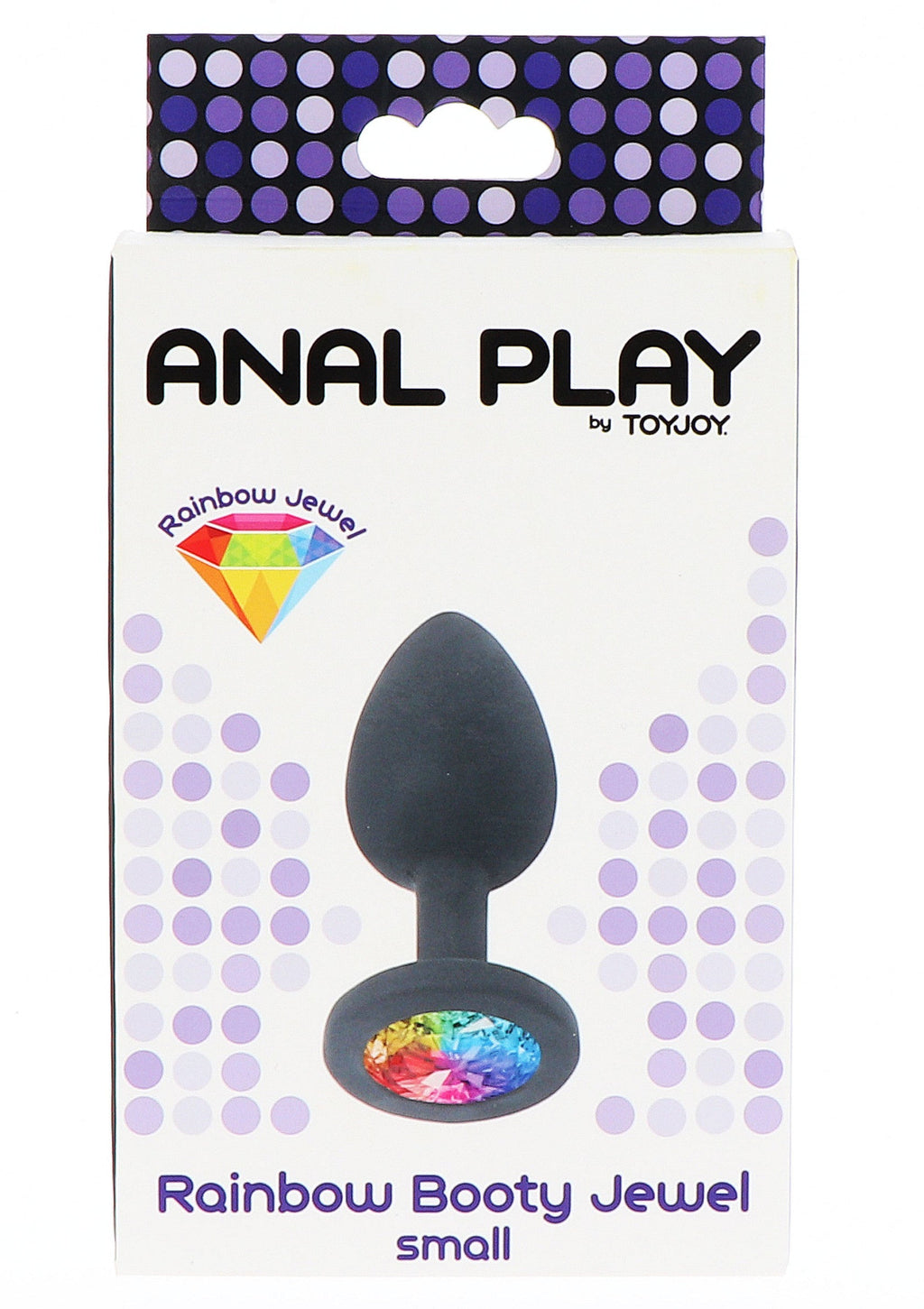 Rainbow Booty Jewel Negro Pequeño