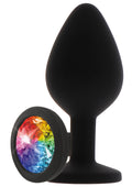 Rainbow Booty Jewel Grande negro