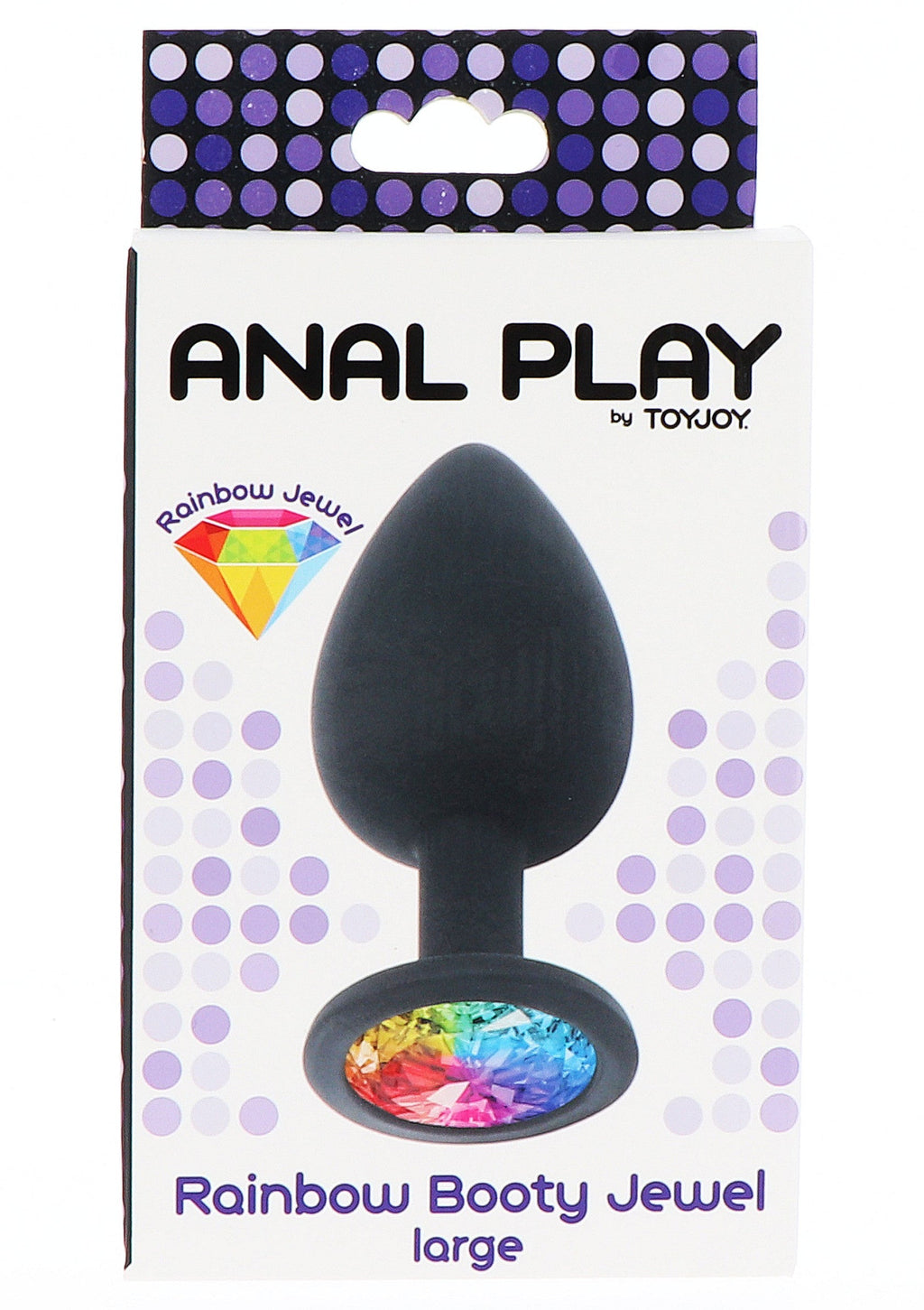Rainbow Booty Jewel Grande negro