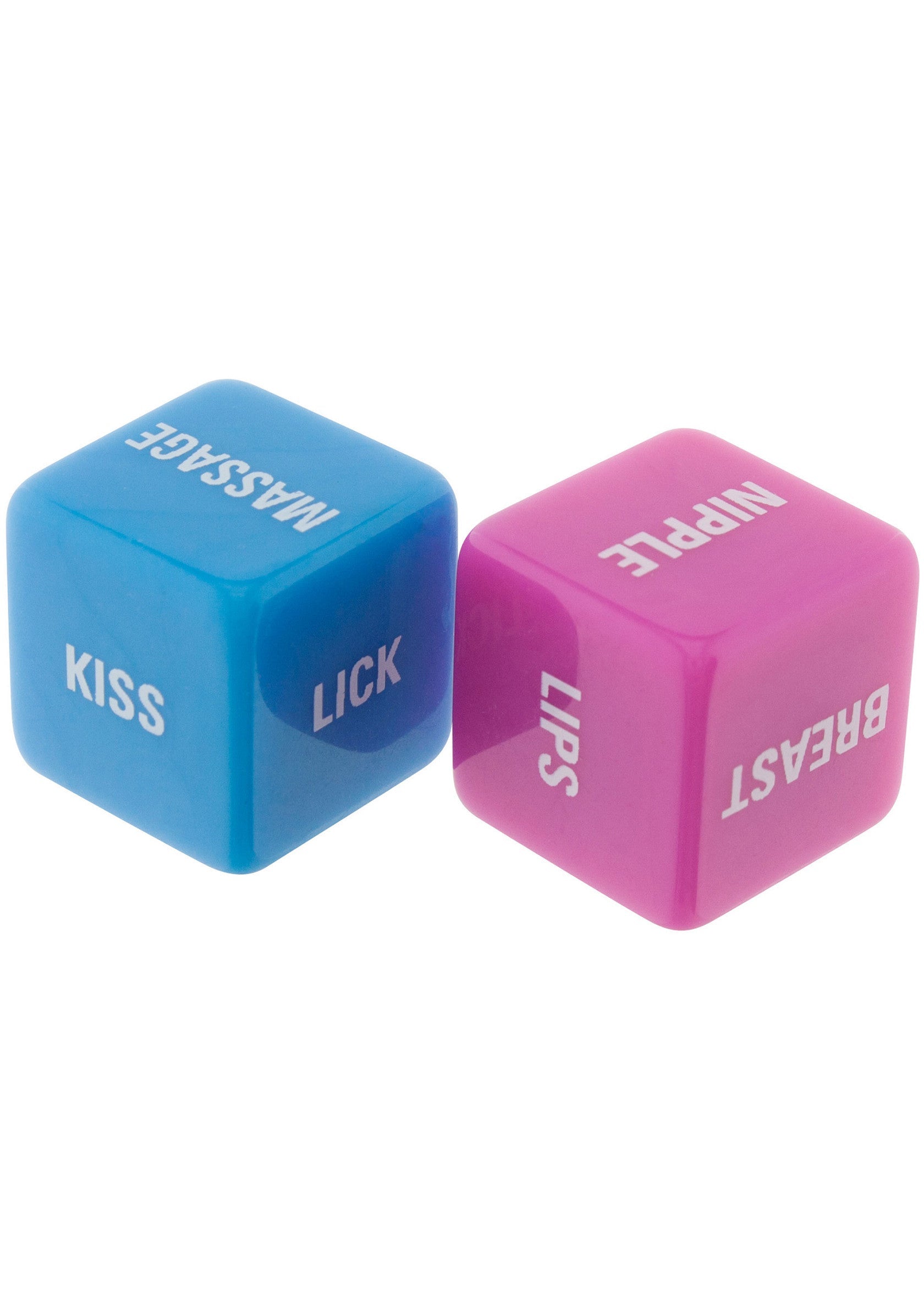 Dados de los amantes rosas