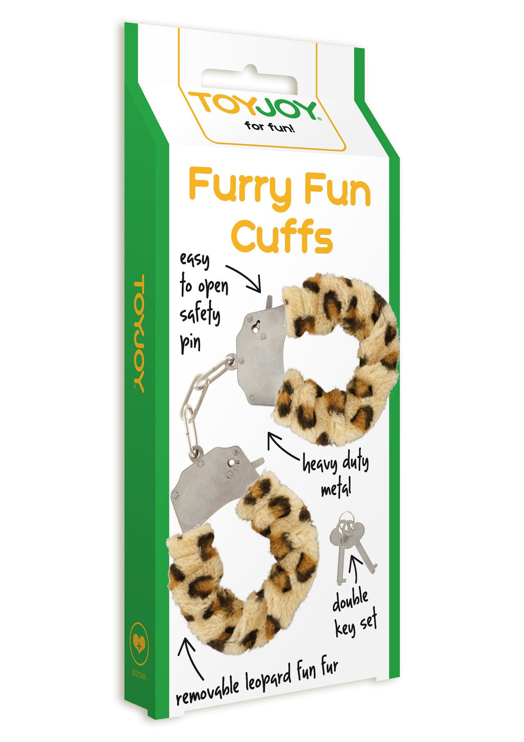 Puños divertidos peludos de leopardo