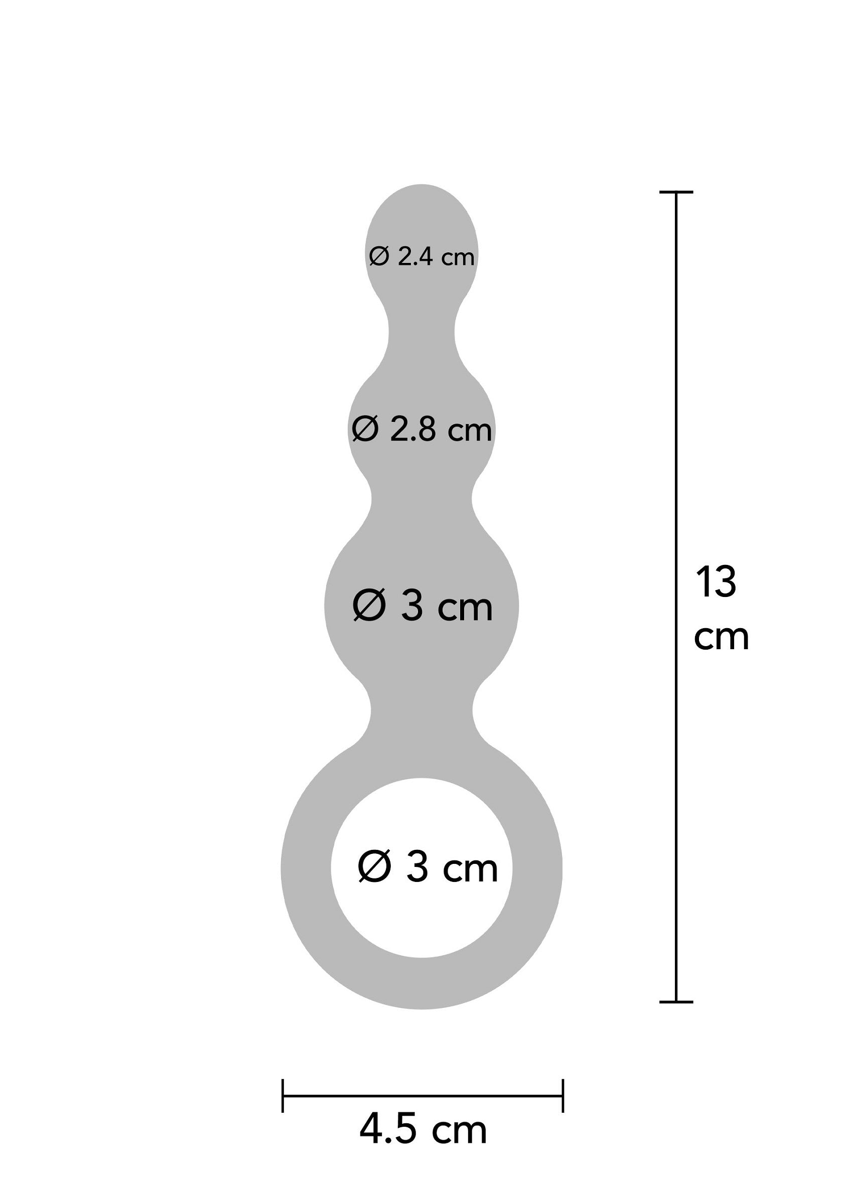 El tapón Stuffer 3 Bolas gris