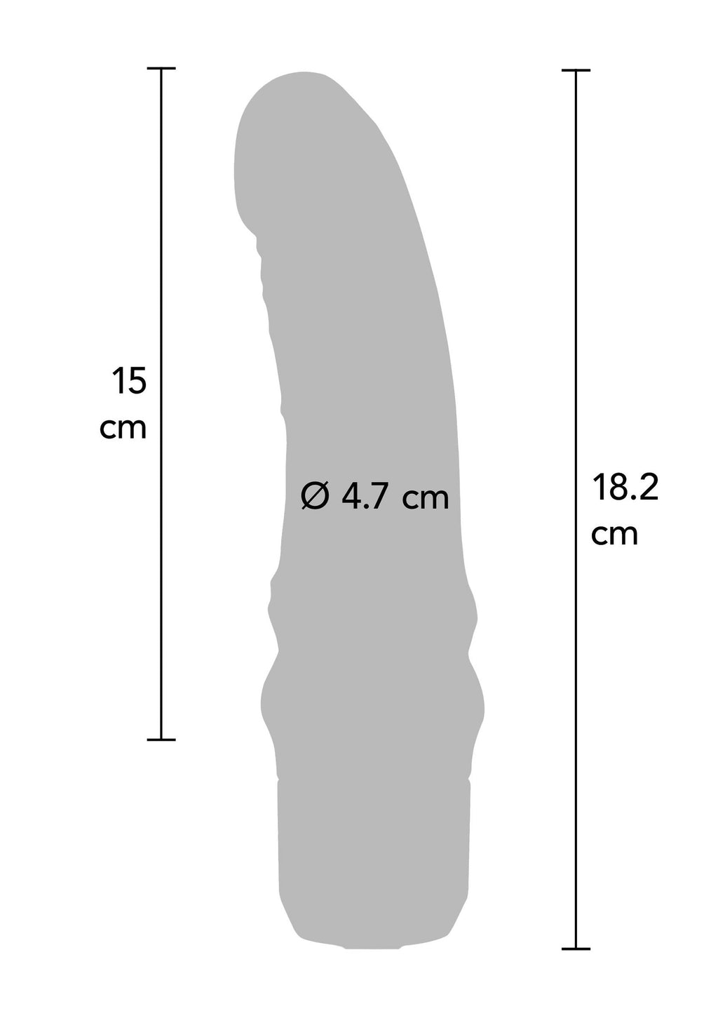 Vibrador clásico punto G Mini rosa