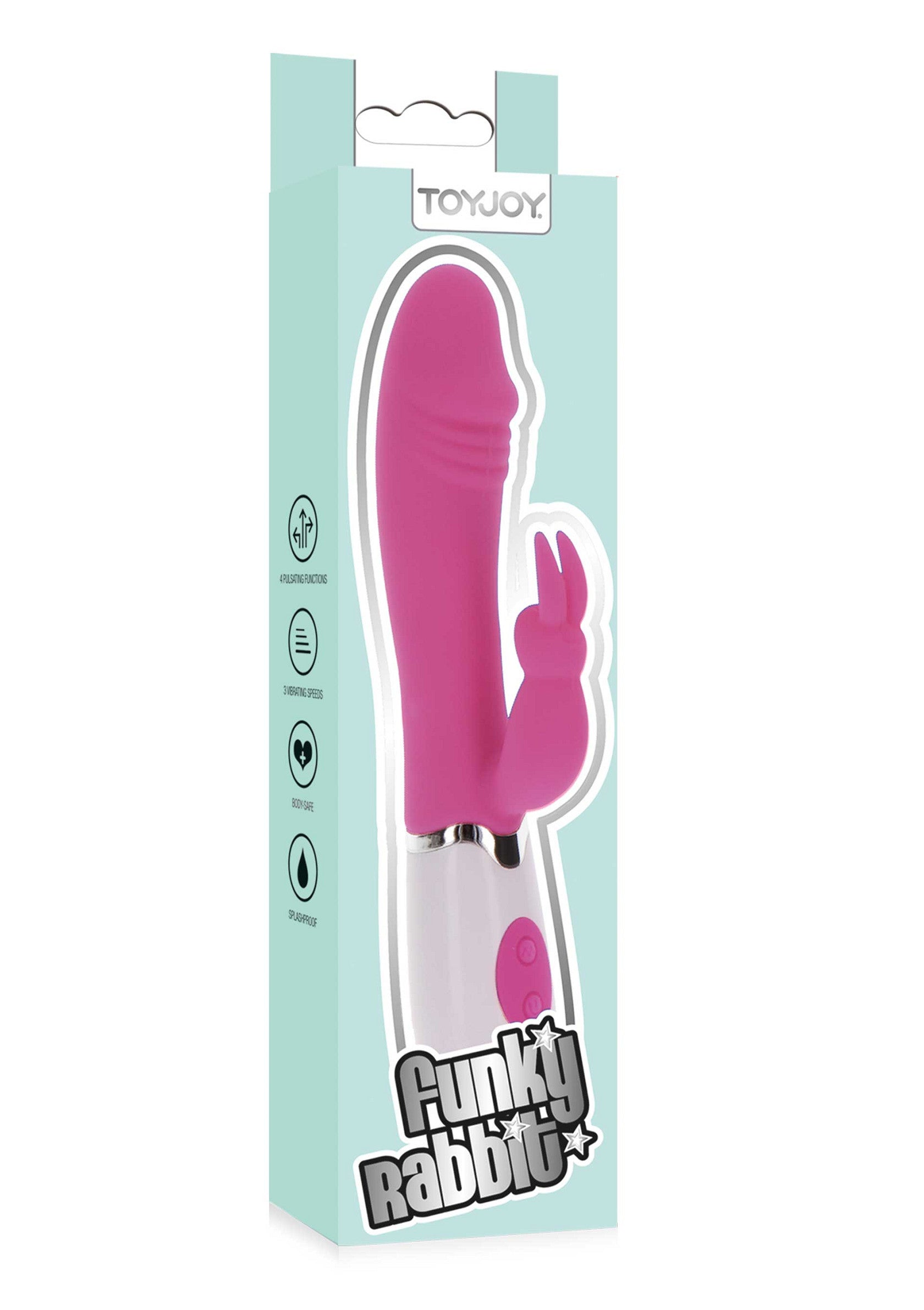Conejo funky rosa