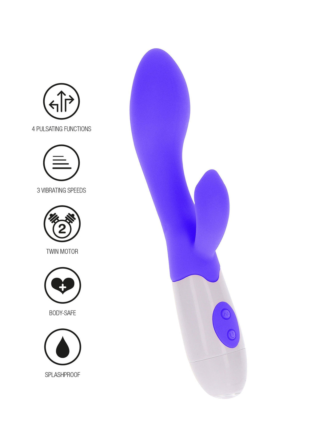 Vibrador Funky Lover morado