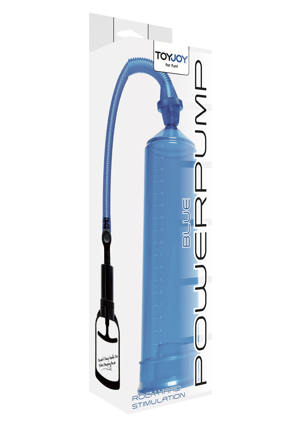 Bomba de potencia azul
