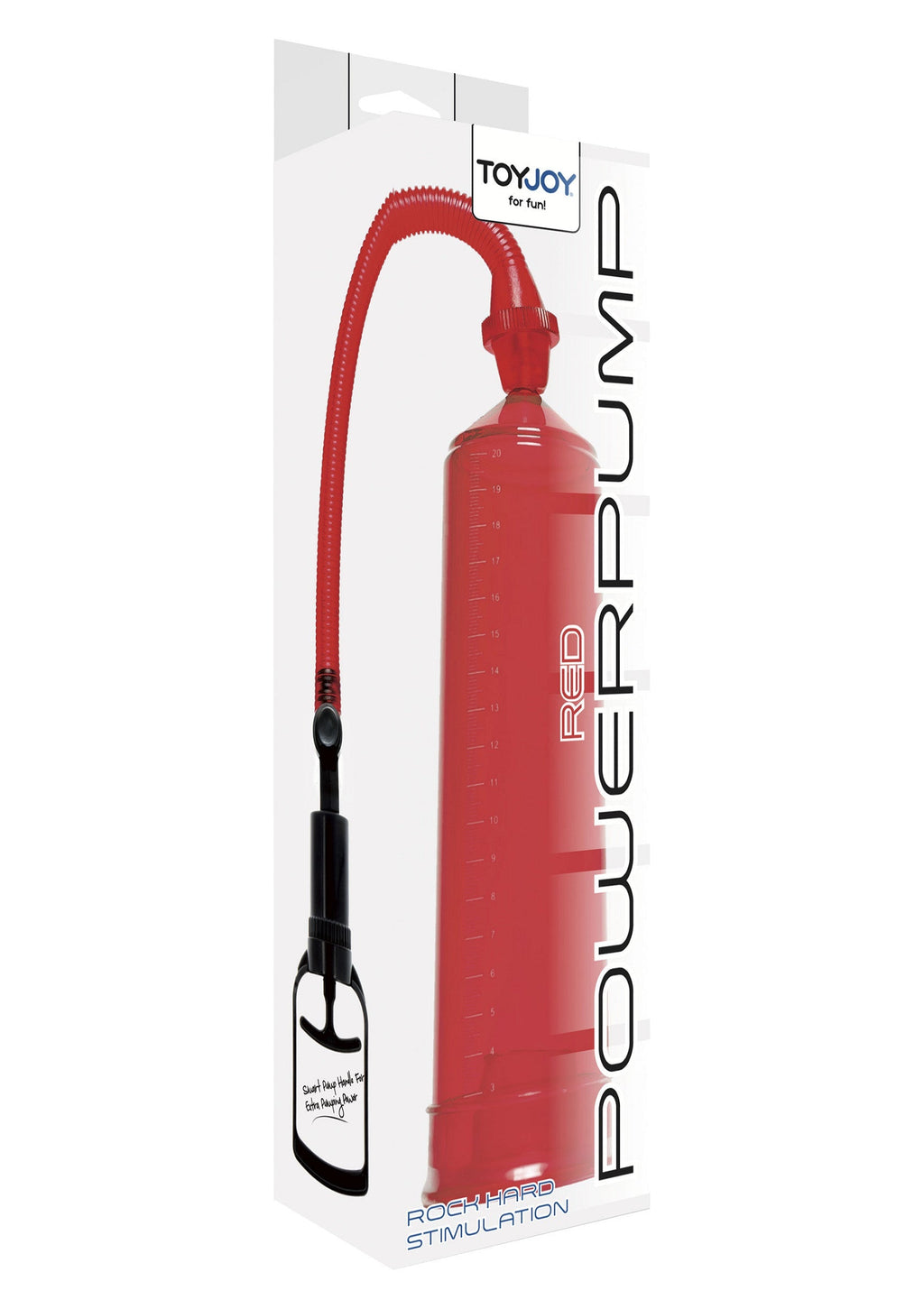Bomba de potencia roja