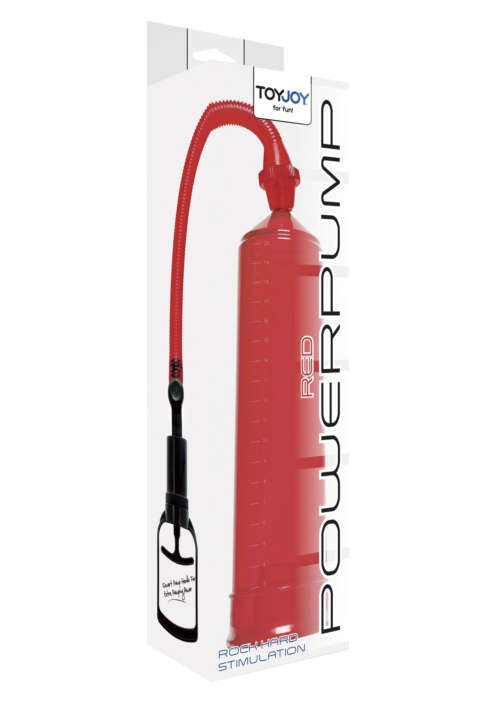 Bomba de potencia roja
