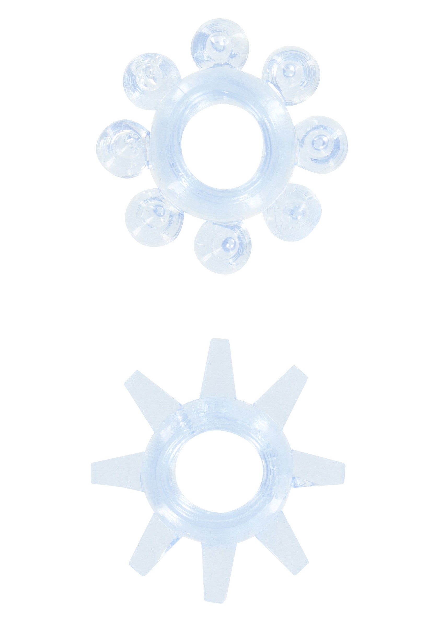 Anillos elásticos Power Stretchy, 2 unidades, azul