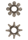 Anillos elásticos Power Stretchy 2 piezas grises