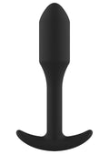 Tapón anal liso pequeño negro