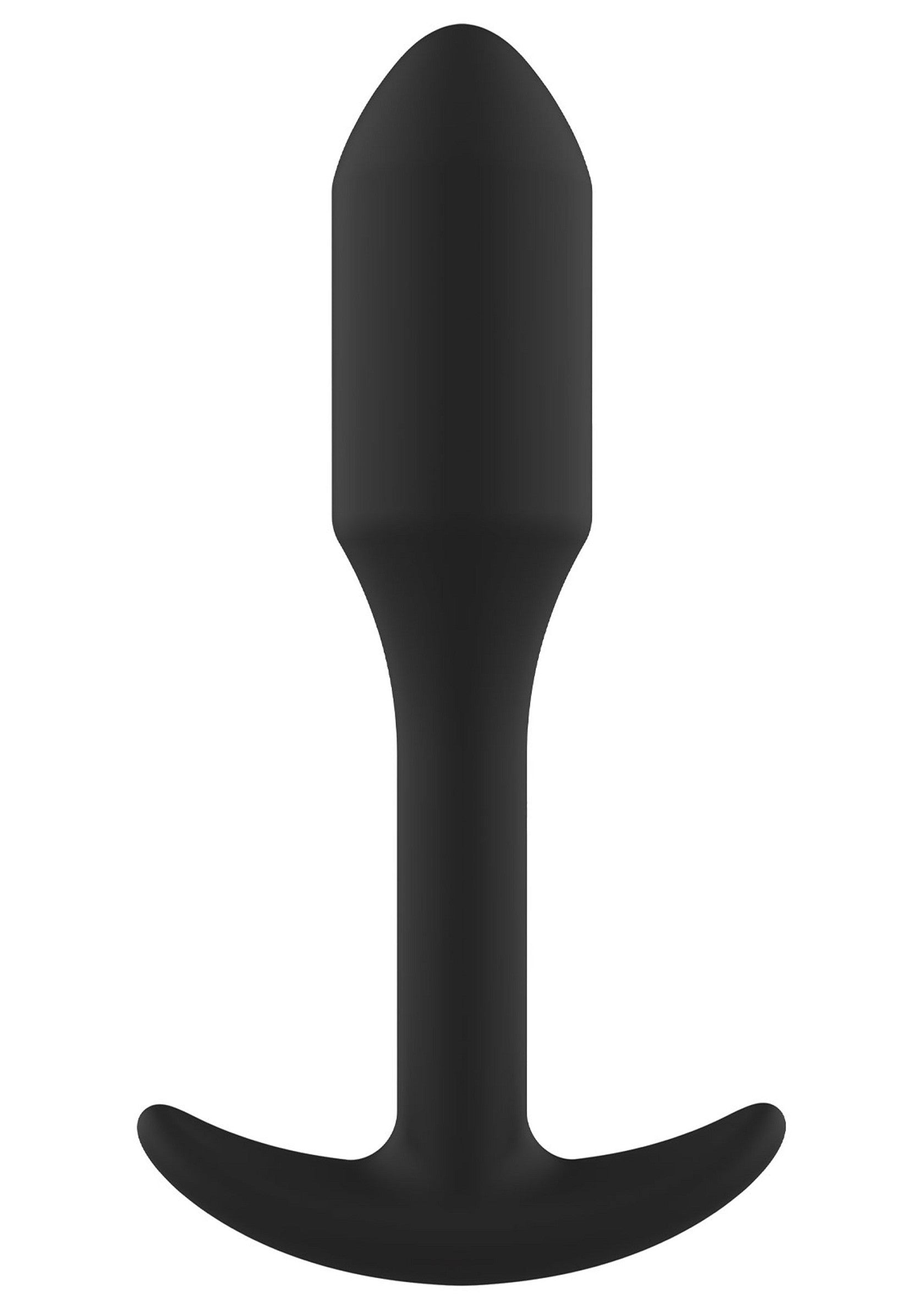 Tapón anal liso pequeño negro